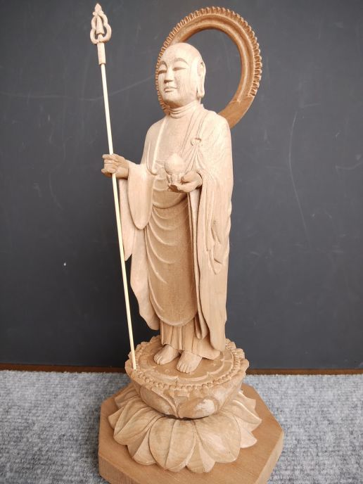 仏像彫刻ブログ_地蔵菩薩立像